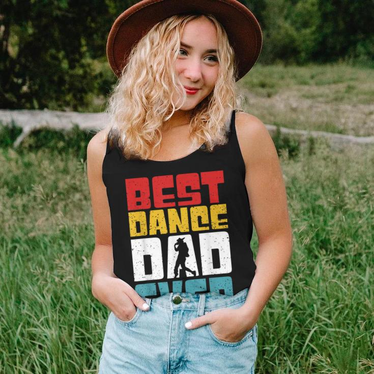 Best Dance Dad Ever Joke Dancing Daddy Sarcastic Women Tank Top Gifts for Her