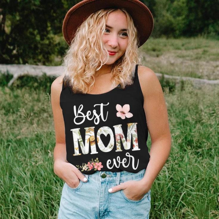 Best Mom Ever Cute Mom Floral Mom Heart Mom Women Tank Top Gifts for Her