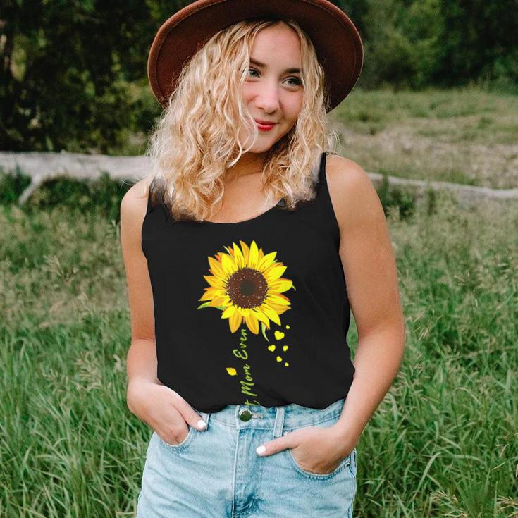Best Mom Ever Sunflower Hearts Love Women Women Tank Top Gifts for Her