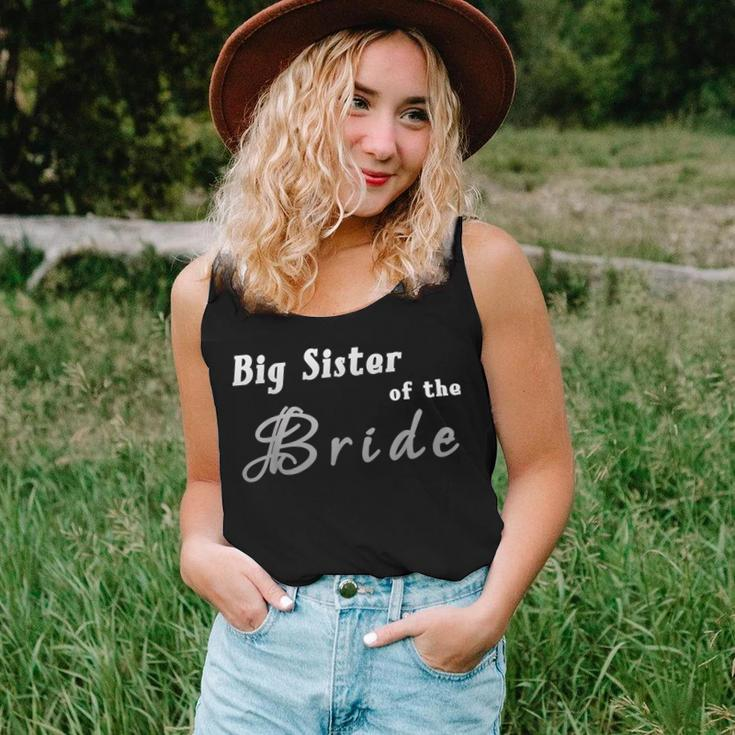 Brides Big Sister New Older Sis Of Bride Women Tank Top Gifts for Her