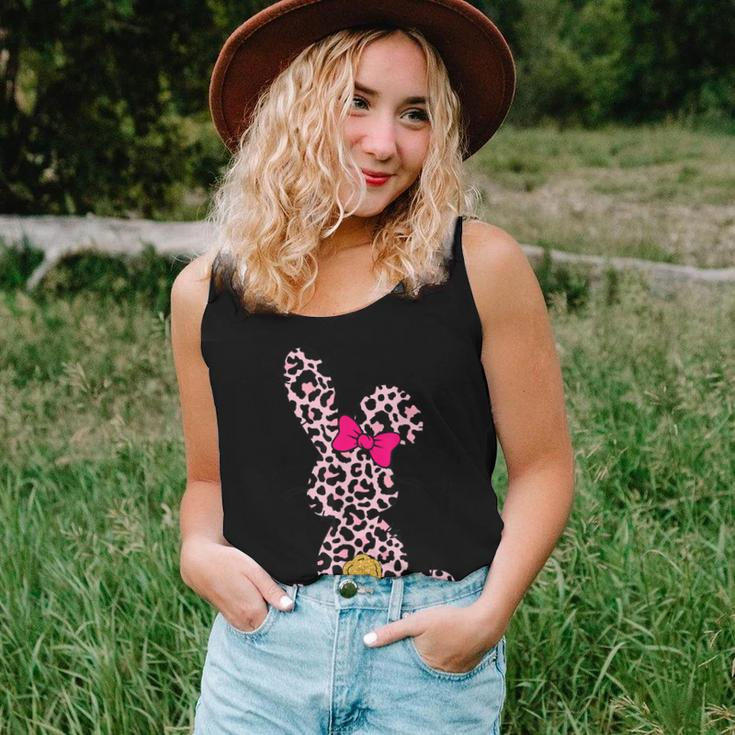 Bunny Easter Pink Leopard Rabbit Cute Easter Day Girls Women Women Tank Top Gifts for Her