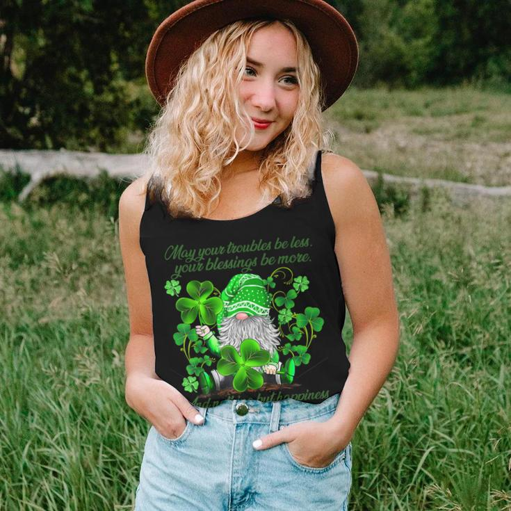 Christian Gnome St Patricks Day Irish Blessing Leprechaun Women Tank Top Basic Casual Daily Weekend Graphic Gifts for Her