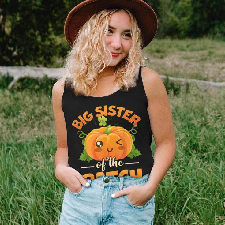 Cute Halloween Big Sister Of The Cutest Pumpkin In The Patch Women Tank Top Gifts for Her