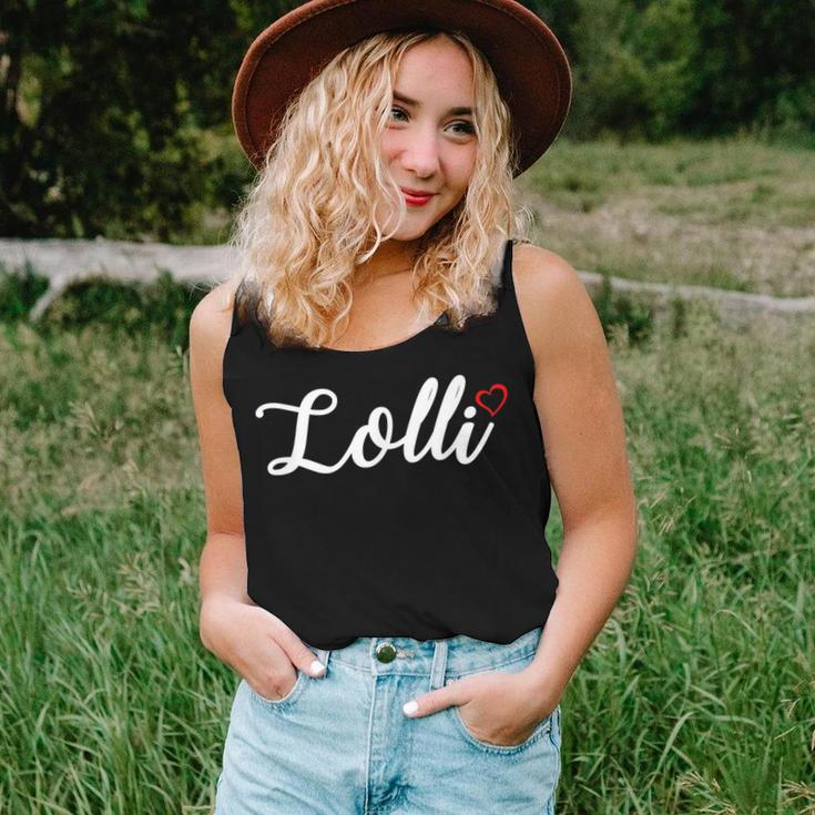 Cute Lolli Lover For Women Grandma Christmas Women Tank Top Gifts for Her