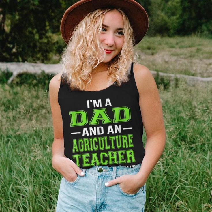 Dad Agriculture Teacher Ag Educator Women Tank Top Gifts for Her