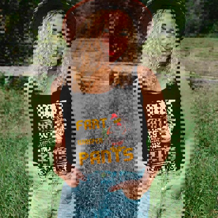 I Dont Fart I Just Whisper In My Pants Chicken Saying Women Tank Top Gifts for Her