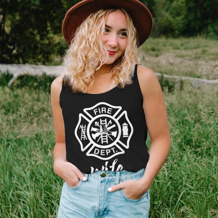Fire Fighters Wife - Firefighter Women Tank Top Basic Casual Daily Weekend Graphic Gifts for Her