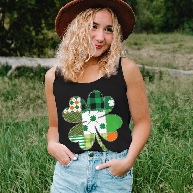 Green Plaid St Patricks Day Shirt Girls Shamrock Womens Women Tank Top Gifts for Her