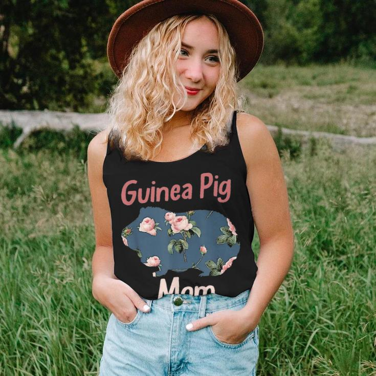 Guinea Pig Mom Floral Cavy Mothers Day Gift Women Cute Pet Women Tank Top Basic Casual Daily Weekend Graphic Gifts for Her