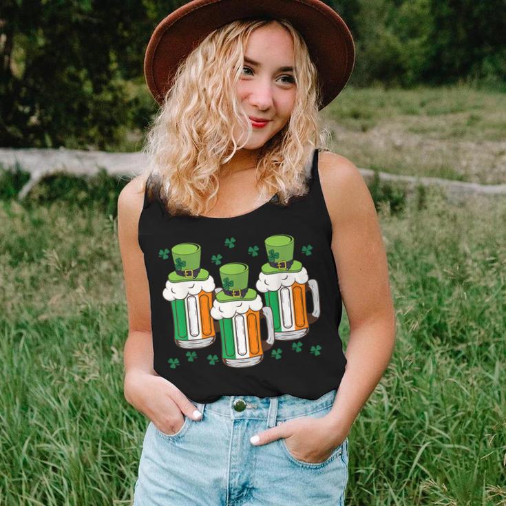 Irish Beer Ireland Flag St Patricks Day Men Women Leprechaun Women Tank Top Basic Casual Daily Weekend Graphic Gifts for Her