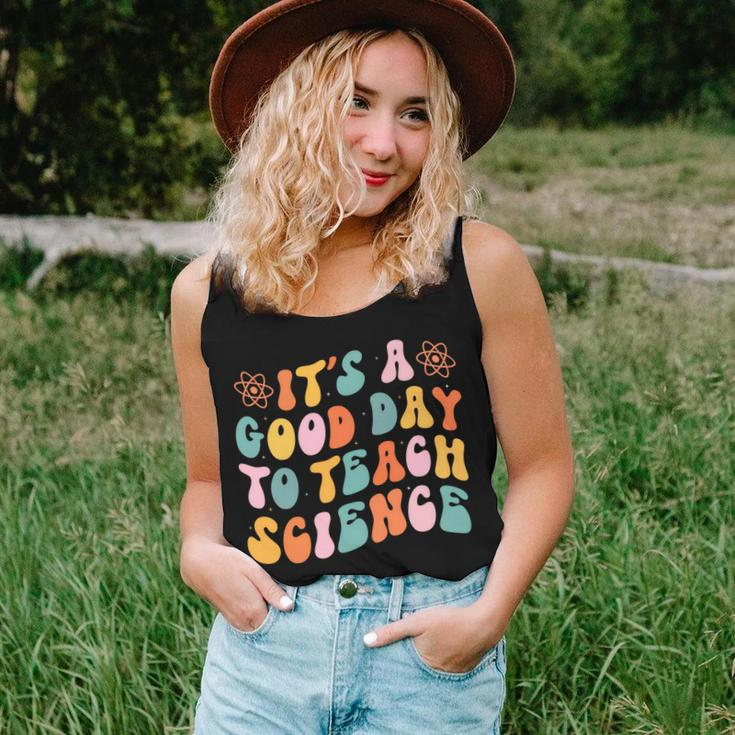 Its Good Day To Teach Science Groovy Funny Teacher Teaching Women Tank Top Basic Casual Daily Weekend Graphic Gifts for Her