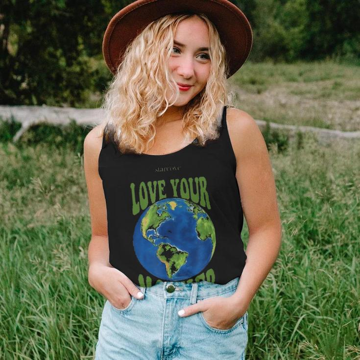 Love Your Mother Earth Planet Earth Day Climate Change Art Women Tank Top Basic Casual Daily Weekend Graphic Gifts for Her