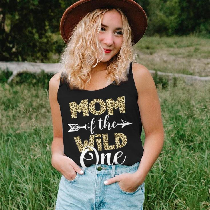 Mom Of The Wild One Zoo Themed 1St Birthday Party Women Tank Top Gifts for Her