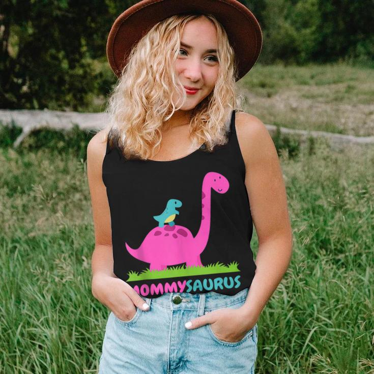 Mommysaurus Dinosaur Mommy Mama Saurus Women Tank Top Gifts for Her
