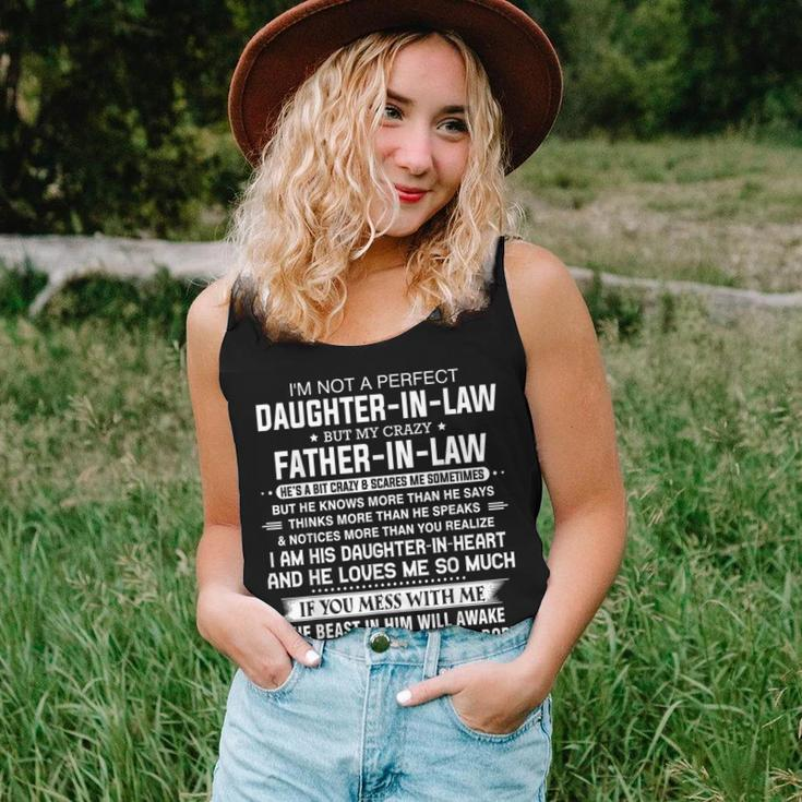 Im Not A Perfect Daughter-In-Law But My Crazy Father-In-Law Women Tank Top Gifts for Her
