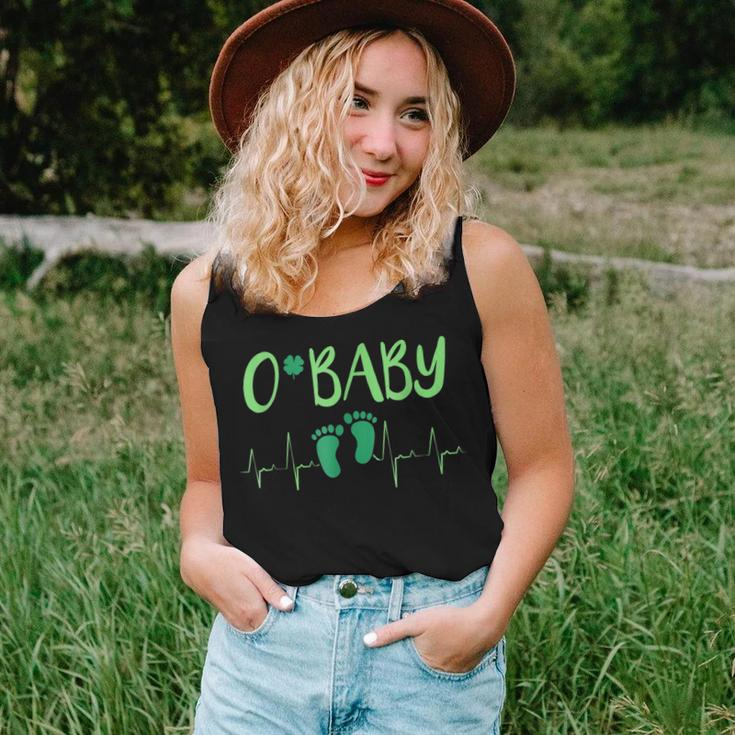 O Baby L&D Nurse St Patricks Day Labor & Delivery Nurse Women Tank Top Basic Casual Daily Weekend Graphic Gifts for Her