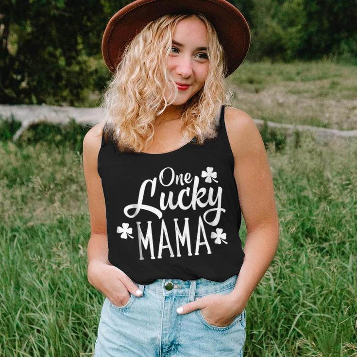 One Lucky Mama Clover Women Shirt St Patricks Day Mom Mother Women Tank Top Gifts for Her