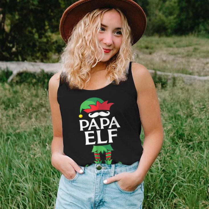 Papa Elf Costume Christmas Holiday Matching Family Women Tank Top Gifts for Her