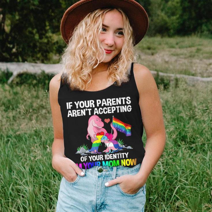 If Your Parents Arent Accepting Im Your Mom Now Lgbt Hugs Women Tank Top Gifts for Her