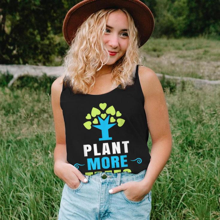 Plant More Trees Tree Hugger Earth Day Arbor Day Women Tank Top Gifts for Her