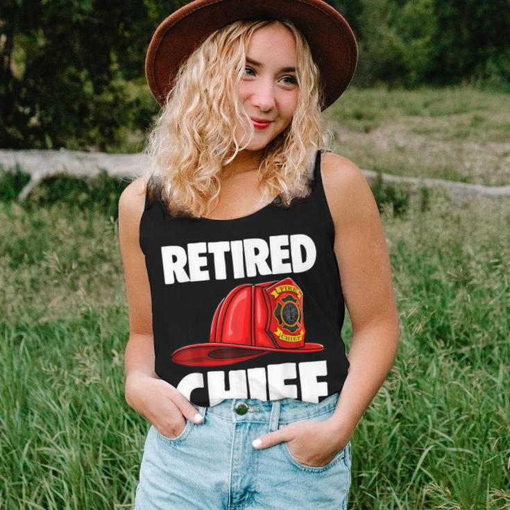 Retired Fire Chief Fire Fighters Love Women Tank Top Basic Casual Daily Weekend Graphic Gifts for Her