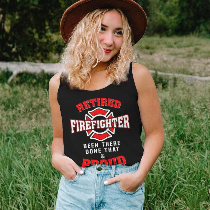 Retired Firefighter Fireman Fire Fighter Men Dad Papa Women Tank Top Basic Casual Daily Weekend Graphic Gifts for Her