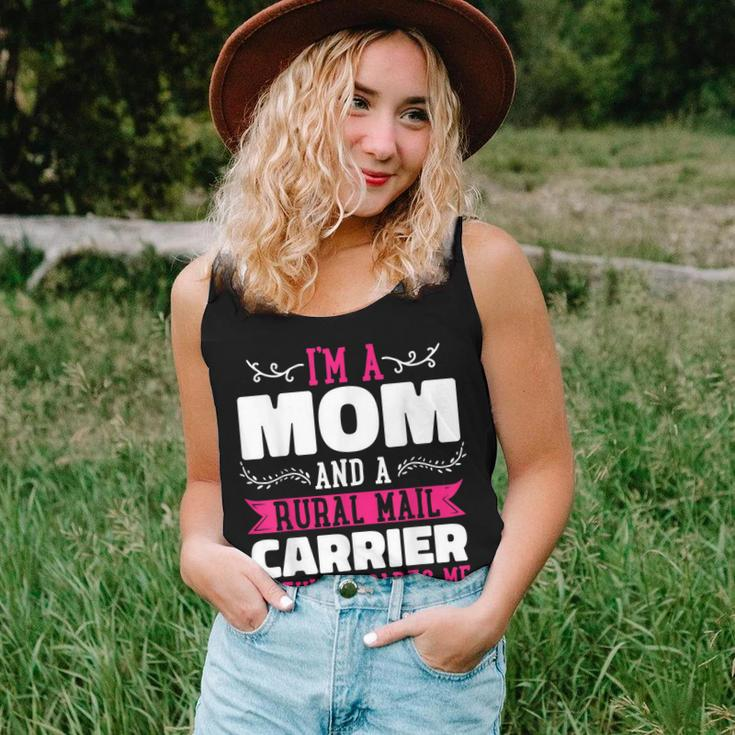 Rural Carriers Mom Mail Postal Worker Postman Mothers Day Women Tank Top Basic Casual Daily Weekend Graphic Gifts for Her