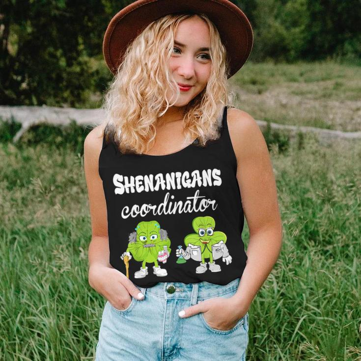 Shenanigans Coordinator Teacher St Patricks Day Shenanigans V2 Women Tank Top Basic Casual Daily Weekend Graphic Gifts for Her