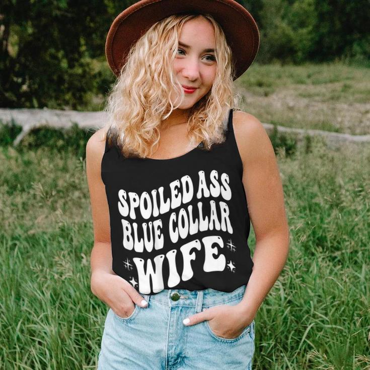 Spoiled Ass Blue Collar Wife Blue Collar Wife Women Tank Top Gifts for Her