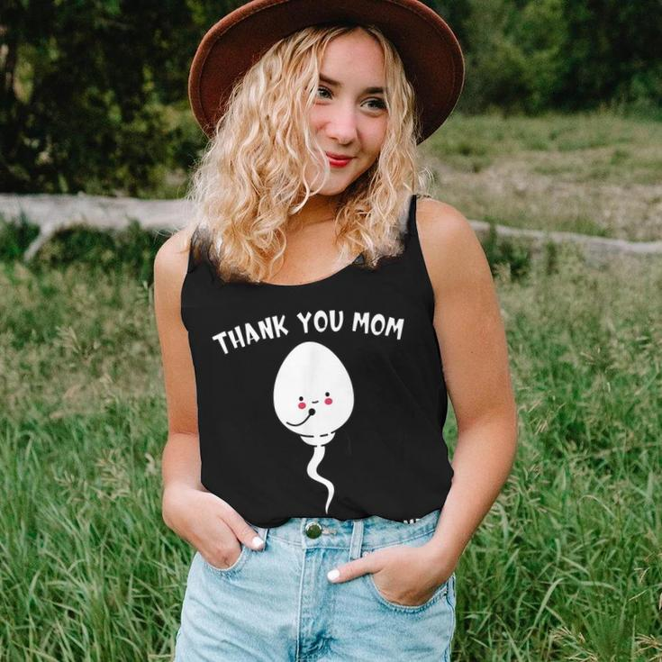 Thank You Mom For Not Swallowing Me Quote Women Tank Top Gifts for Her