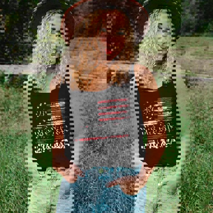 Womens Ultra Maga - We The People Proud Republican Usa Flag Women Tank Top Gifts for Her