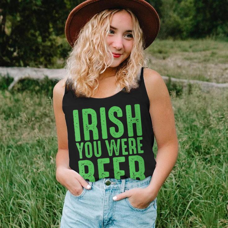 Womens Irish You Were Beer Funny St Patricks Day Women Tank Top Basic Casual Daily Weekend Graphic Gifts for Her