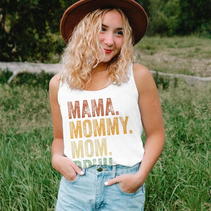 Womens Mama Mommy Mom Bruh Mommy And Me Boy Mom Life Women Tank Top Gifts for Her