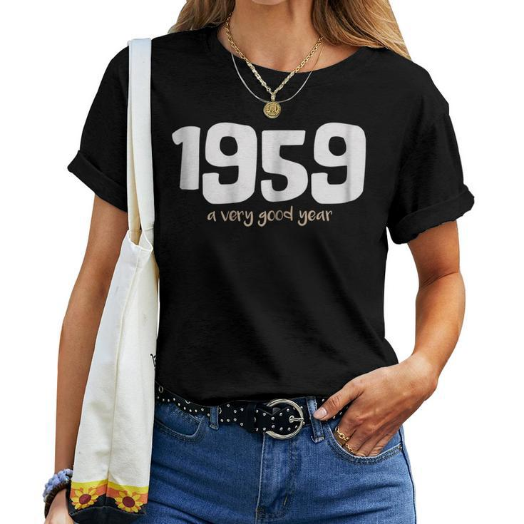 1959 A Very Good Year Happy 60Th Birthday Women T-shirt