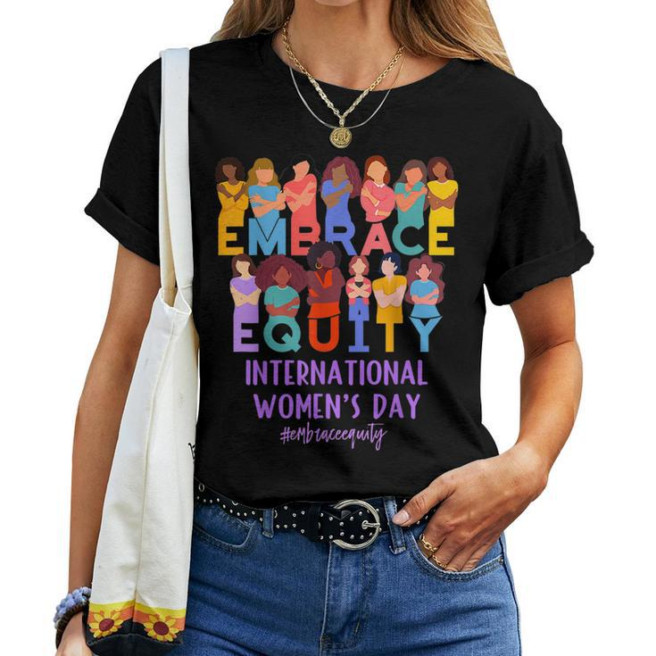 2023 International Womens Day Iwd Embrace Equity Women T-shirt Casual Daily Basic Unisex Tee