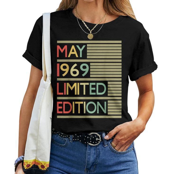 50Th Birthday May 1969 - 50 Years Old Shirt Women T-shirt