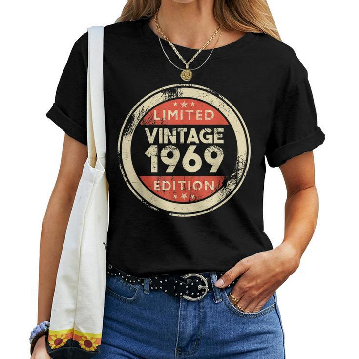 50Th Birthday Vintage 1969 Shirt- 50 Years Old Women T-shirt