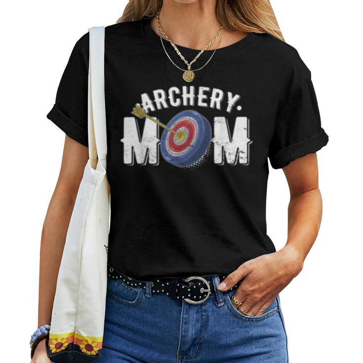 Archery Mom Bow Arrow Shooting Sports Hunter Women Women T-shirt