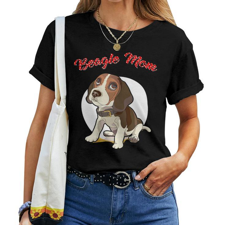 Womens Beagle Mom Shirts For Women Shirt Women T-shirt