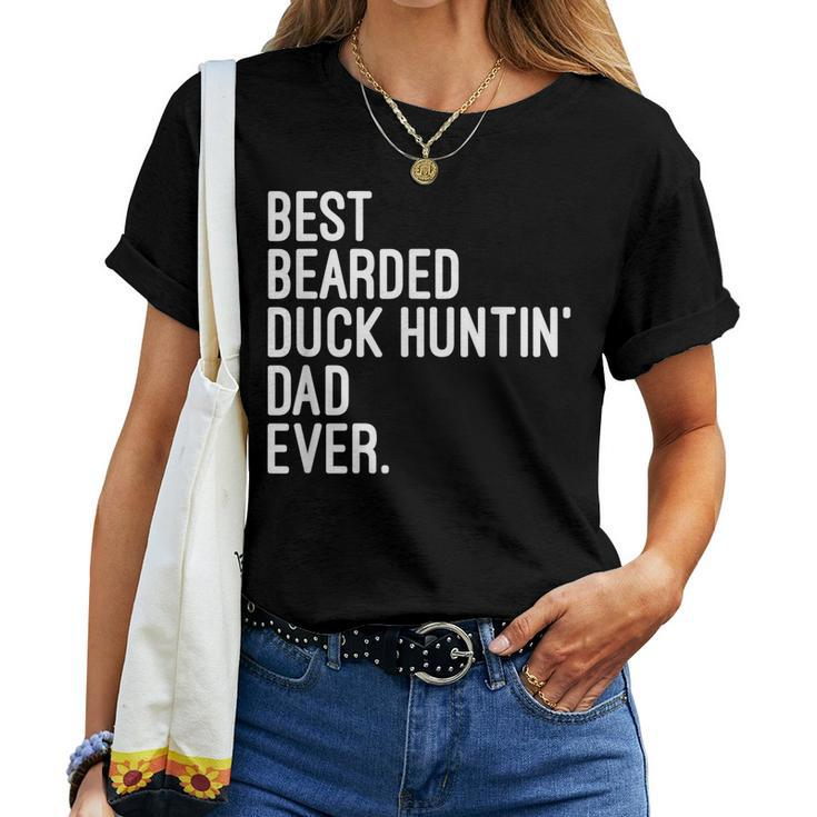 Best Bearded Duck Huntin Dad Ever Duck Hunting Season Mens Women T-shirt