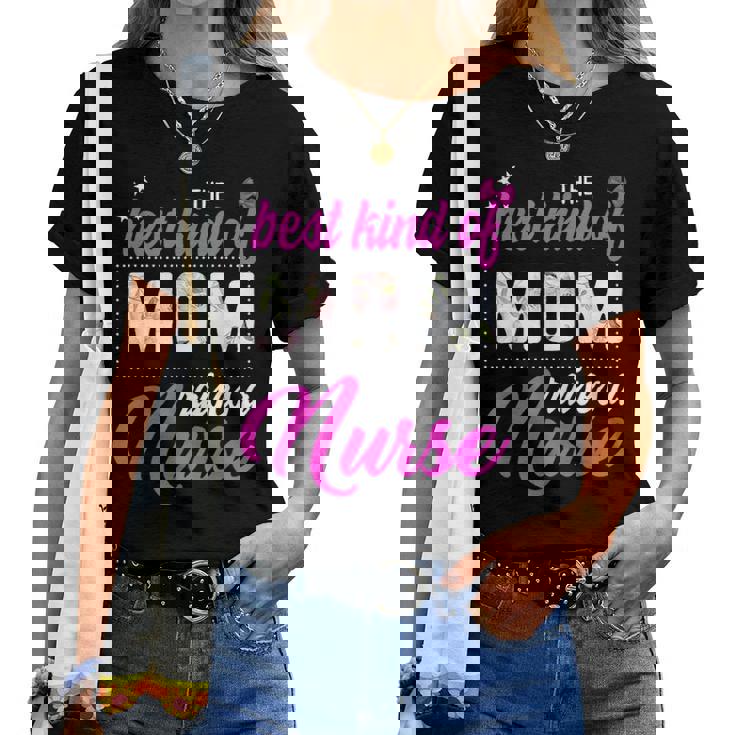 Mothers Day Best Kind Of Mom Raises Civil Engineer Floral Women T shirt Seseable UK