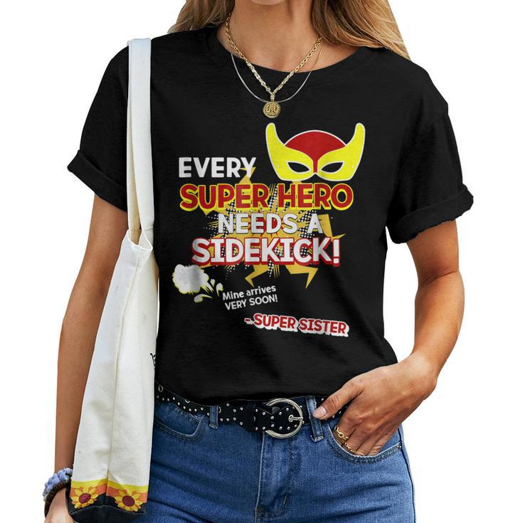 Big Sister Superhero T Women T-shirt