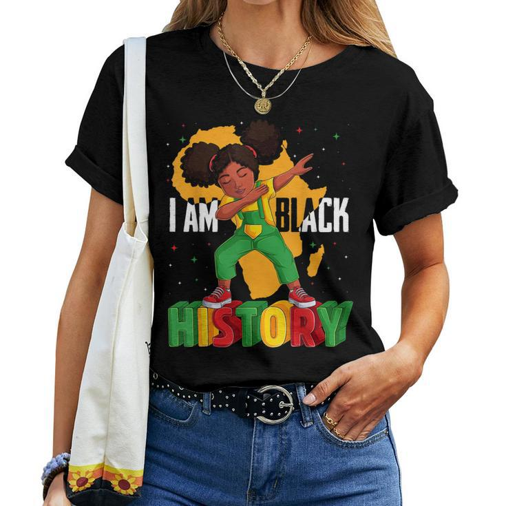 I Am Black History Girls Women Black History Month Women T-shirt