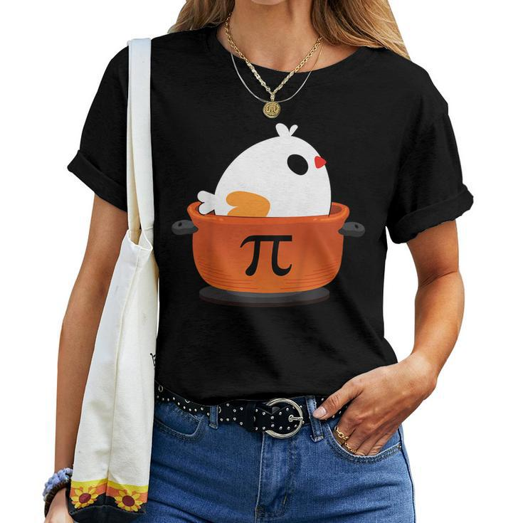 Chicken Pot Pie Pi Day T Shirt Student Teacher Women T-shirt