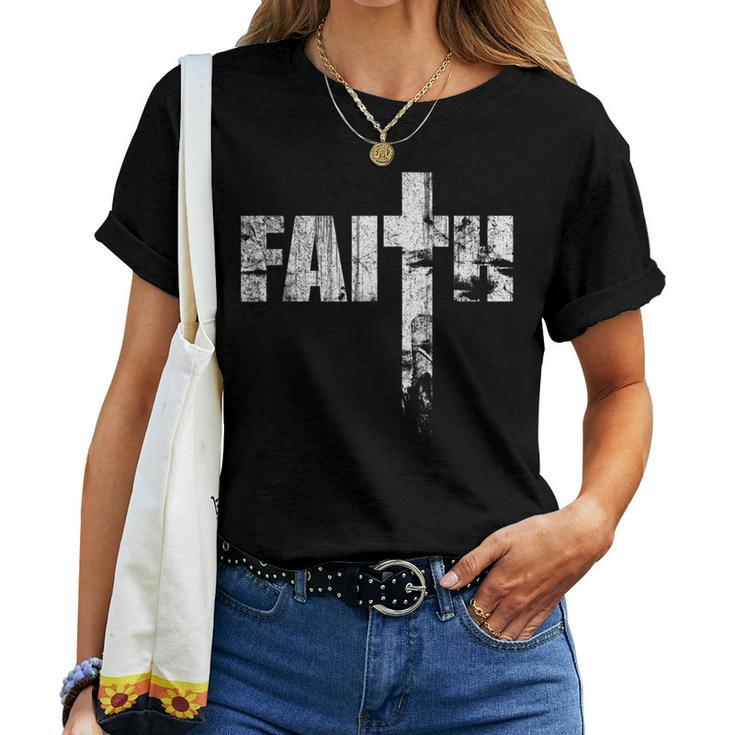 Christian Cross Faith Men Women Jesus Women T-shirt