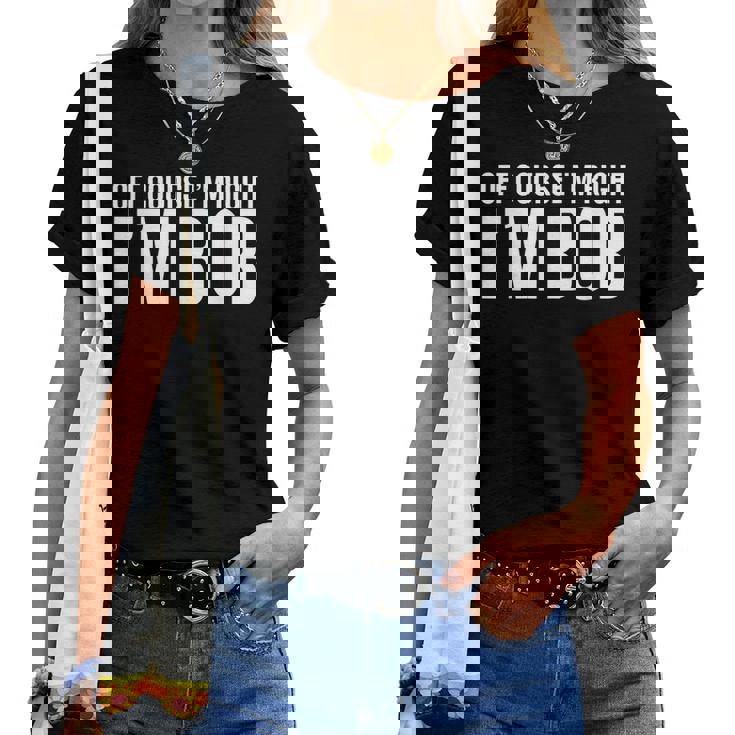 of Course I'm Right I'm Bob Hat for Men Dad Hat Vintage Caps 並行輸入品