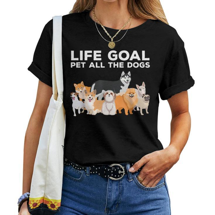 Cute Dog For Men Women Kids Pet Animal Dog Owner Women T-shirt