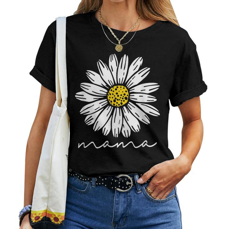 Daisy Wildflower For Mom Mama Graphic For Women Women T-shirt