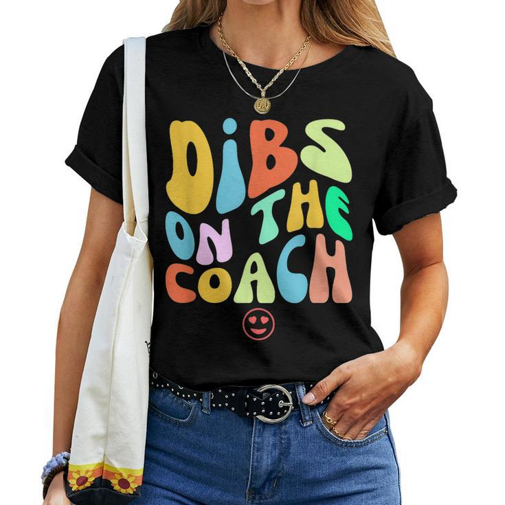 Dibs On The Assistant Coach Women Girlfriend Wife Sports Women T-shirt