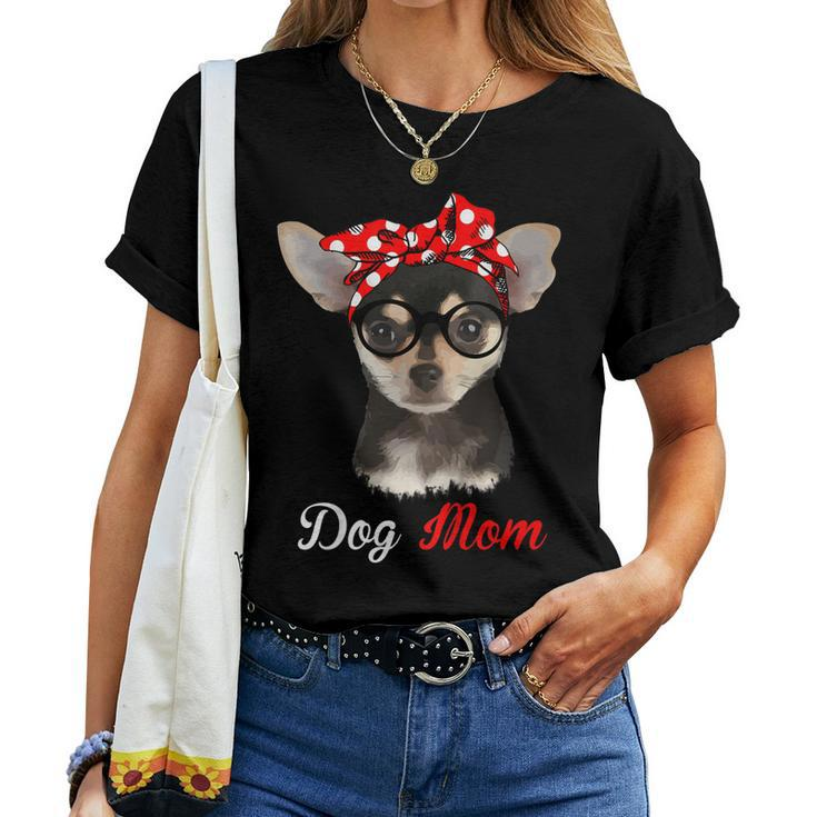 Dog Mom Shirt For Chihuahua Lovers- Women T-shirt